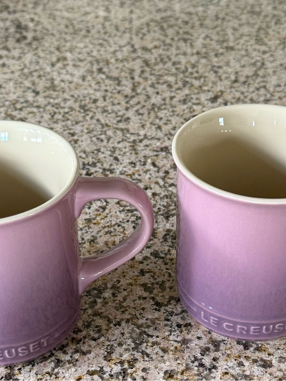 Le Creuset Mauve Ceramic French Press Set with Pitcher and Two 14 oz. Mugs - Picture 4 of 6